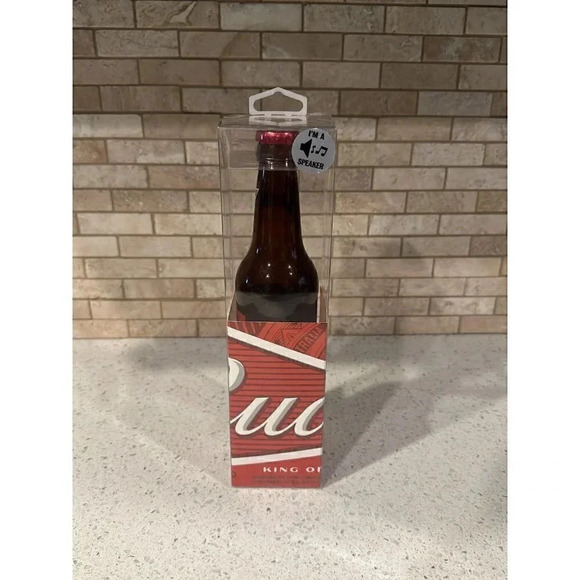 Budweiser Beer Bottle Bluetooth Speaker For Smartphones, Tablets, And MP3; NewBL - Picture 3 of 4